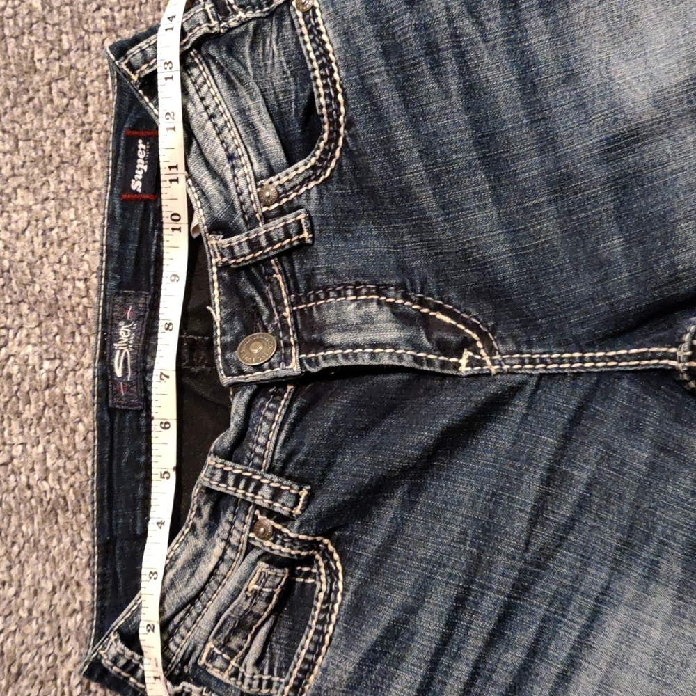 Silver bootcut jeans